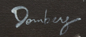 Anton Domberg sygnatura malarza